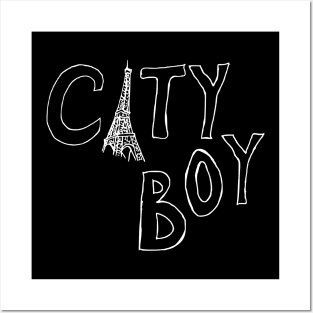 city boy Posters and Art